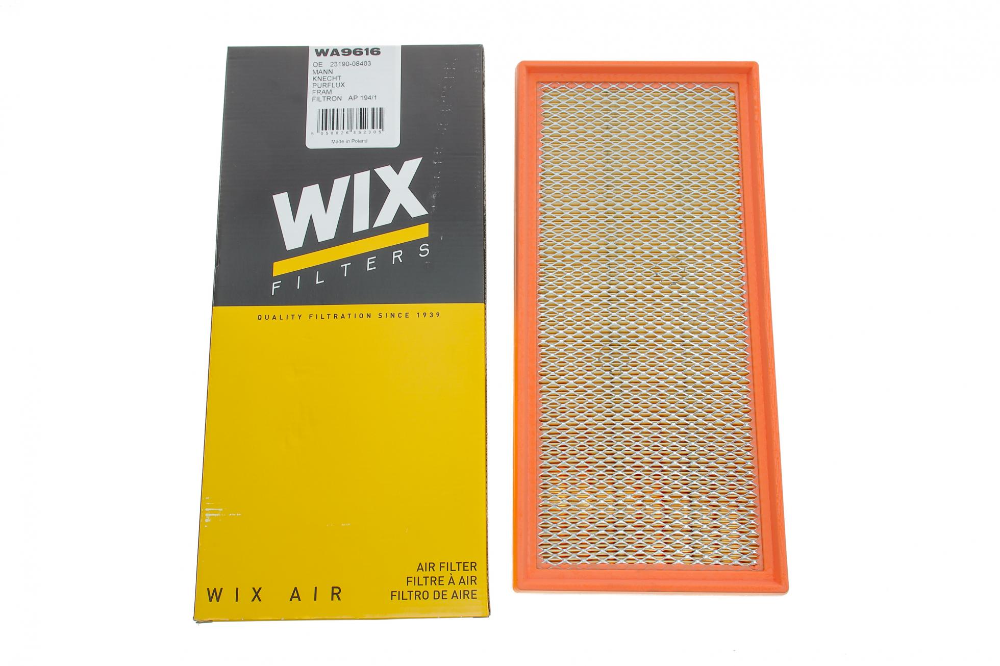 WA9616 WIX FILTERS
